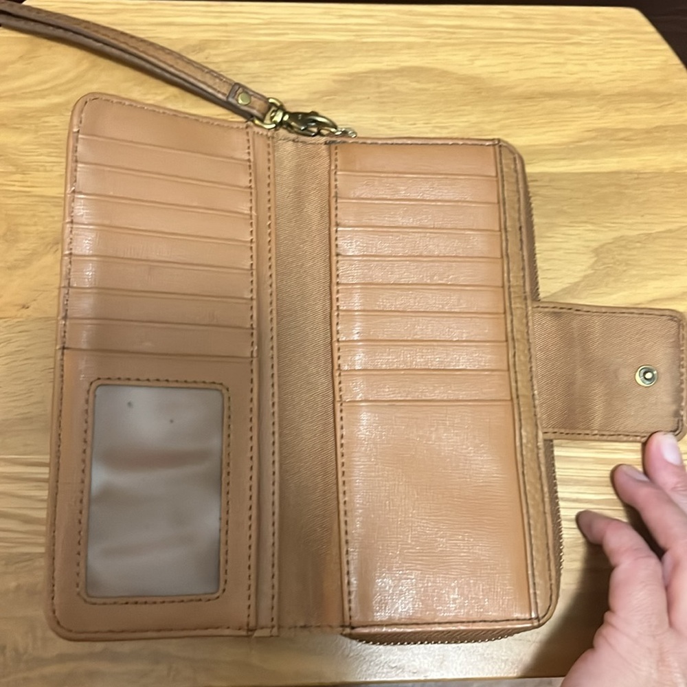 Fossil Madison Zip Clutch - Gem